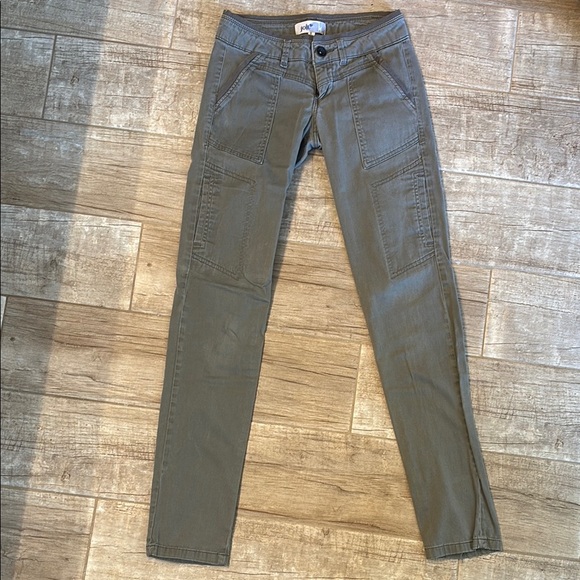 Jolt Olive Green Vintage Cargo Pants - Picture 1 of 2